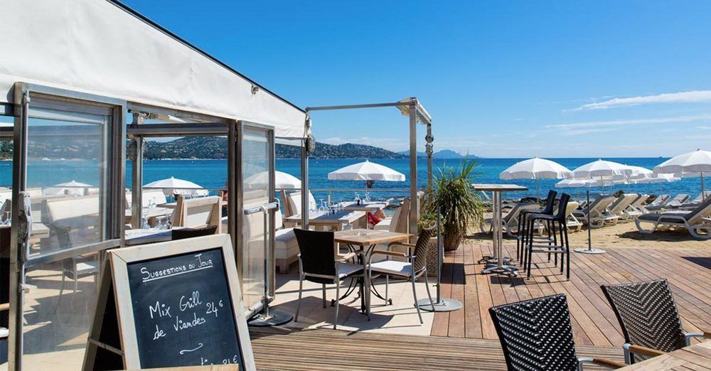 Hotel La Plage Sainte-Maxime Exterior photo